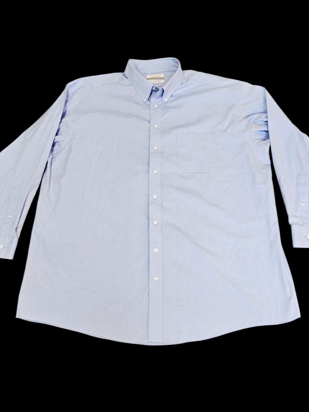 Roundtree & Yorke Light Blue Button-Down Dress Shirt - Picture 2 of 15